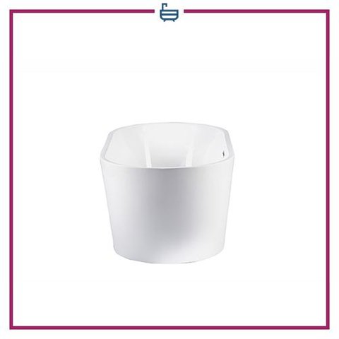 Banheira de Imersão GAMBOA 150x80x60 Glossy White IM1007GW IMMERSI