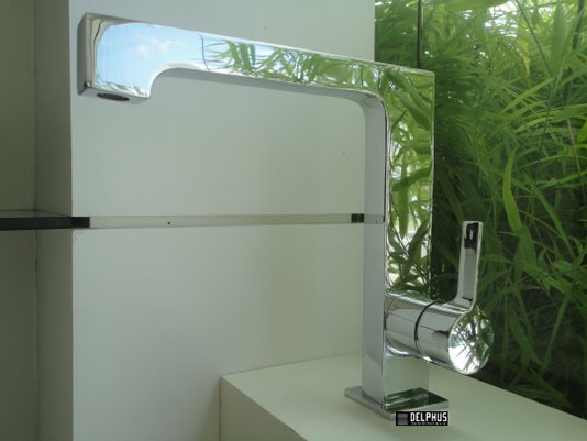 Misturador Monocomando para Lavatorio Bica Alta ORGANIC LINE cromado - 1735 RUBINETTOS
