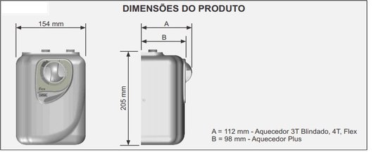 Aquecedor Individual 4T 4 Temperaturas CARDAL
