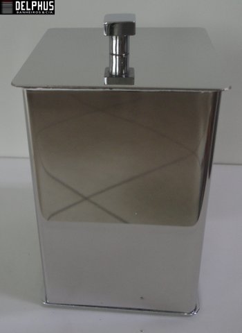 Porta Agodão de Bancada/Mesa - 2186 Aço Inox Polido