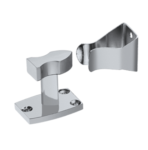 Prendedor de Porta Gancho - Piso PPGP-401 Cromado