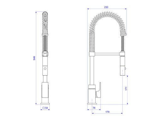 Misturador Monocomando para Cozinha UNIC GOURMET cromado - 2282.C DECA