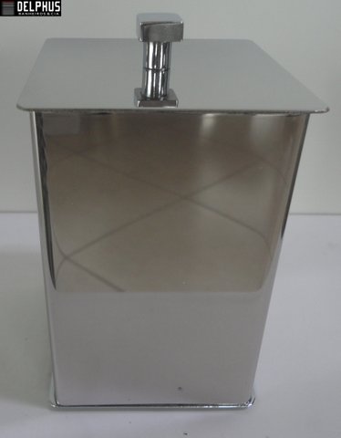 Porta Agodão de Bancada/Mesa - 2186 Aço Inox Polido