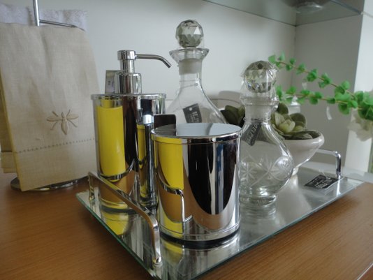 Saboneteira liquida de mesa 5315 cromada