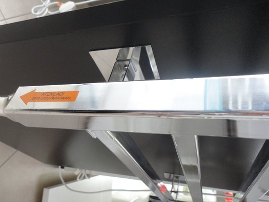 Toalheiro termico eletrico Quadratto cromado 85W - 220V Seccare