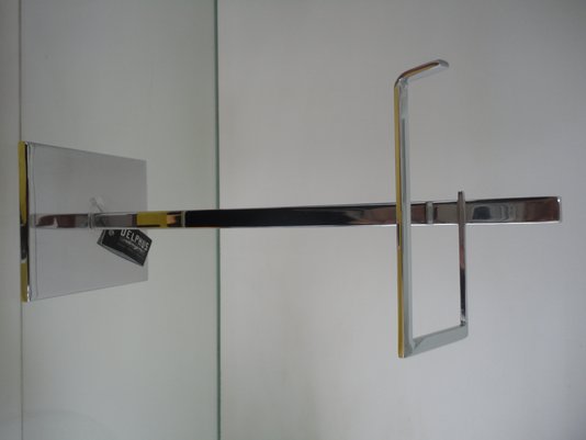Toalheiro de Mesa/Bancada Quadrado com Base Quadrada Cromado -  TB20 CONY