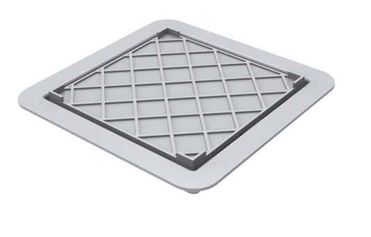 Ralo SQUARE FIT oculto/ 15X15 RALO LINEAR