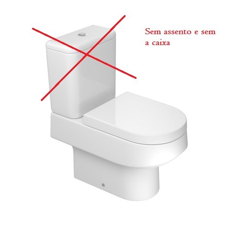 Bacia para Caixa Acoplada Carrara P.606.17 Deca