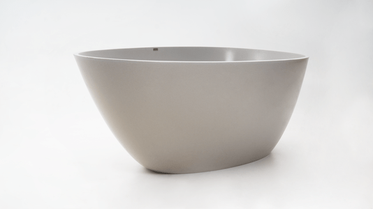 Banheira Angra de Imersão 179x89x62 Cinza Lunar Sabbia