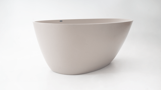 Banheira Angra de Imersão 179x89x62 Marfim Natural Sabbia