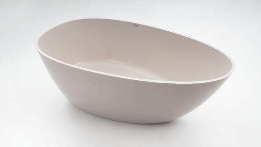 Banheira Angra de Imersão 179x89x62 Marfim Natural Sabbia