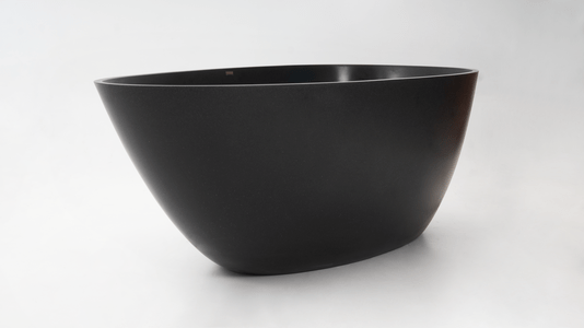 Banheira Angra de Imersão 179x89x62 Preto Granito Sabbia