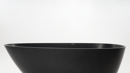 Banheira Angra de Imersão 179x89x62 Preto Granito Sabbia