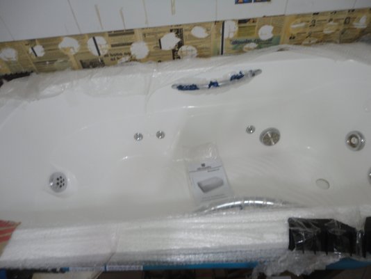 Banheira Benidorm E-Esp Slim 160x75x40 gel coat Albacete