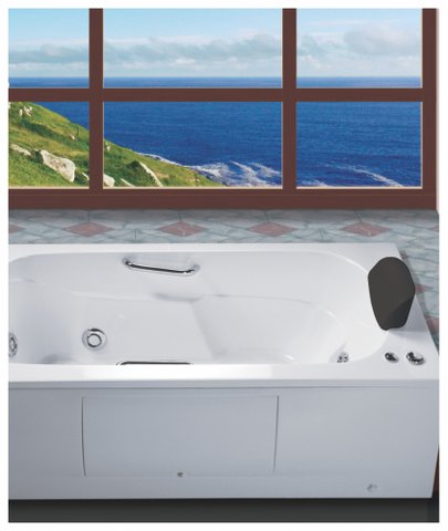 Banheira Benidorm E-Esp Slim 160x75x40 gel coat Albacete