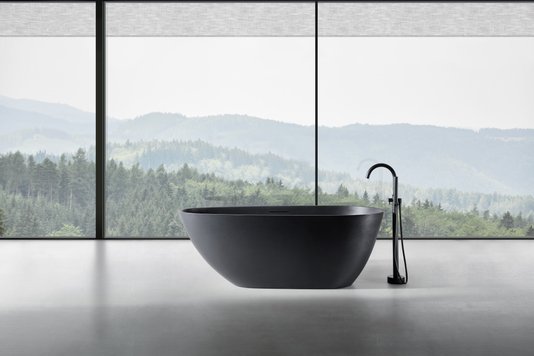 Banheira de Imersão Texture Mayfair DK5107BL Black Doka