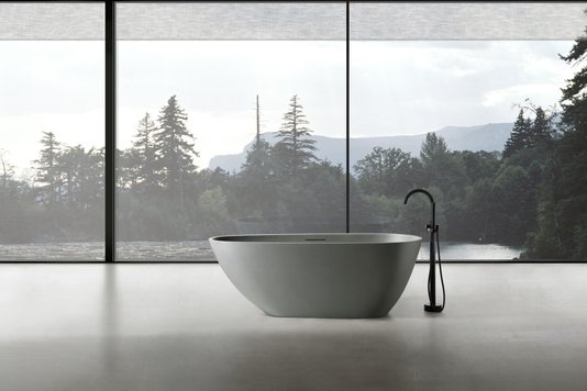 Banheira de Imersão Texture Mayfair DK5107CG Cement Gray Doka