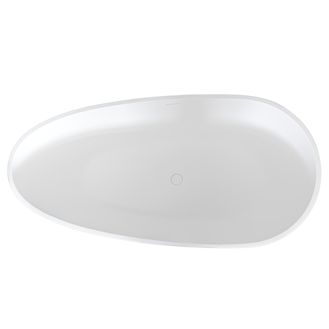 Banheira Doha em Pedra Fundida 150x60x80
