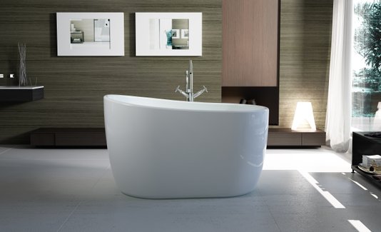 Banheira Embau Glossy White 130x80x75 IM1023GW Immersi