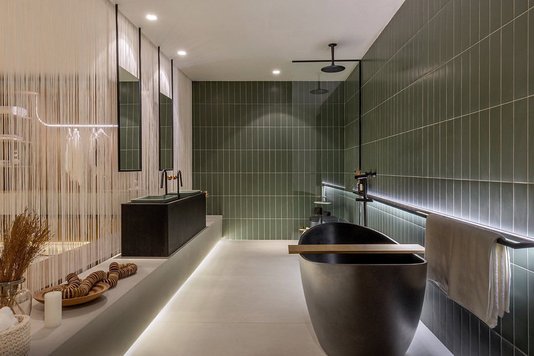 Banheira Sampa de Imersão 147X76X68 Preto Granito Sabbia
