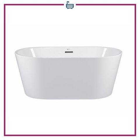 Banheira de Imersão GAMBOA 150x80x60 Glossy White IM1007GW IMMERSI