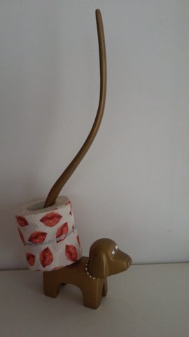 Cachorro GG 1281 Coleira Dourado com Cristal