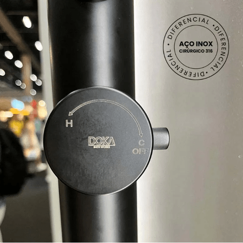 Chuveiro aço inox para area externa DK5123MB Doka