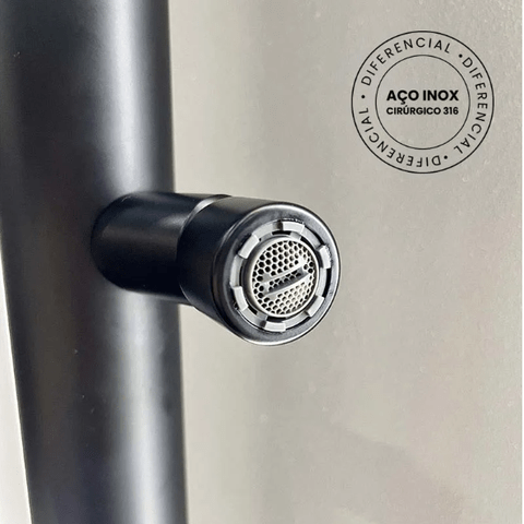Chuveiro aço inox para area externa DK5123MB Doka