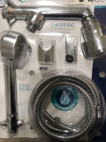 Chuveiro Aspen com desviador e ducha manual 1967.C Deca