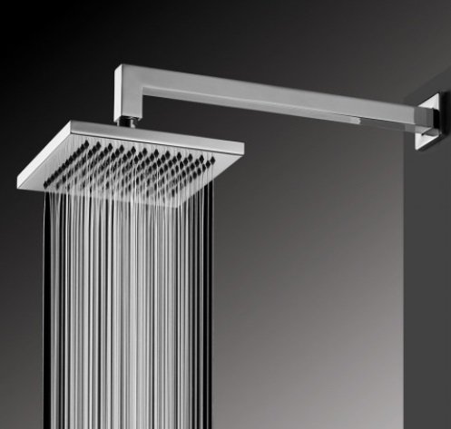 Chuveiro de Parede 20x20 Cromado KR107C Kromma