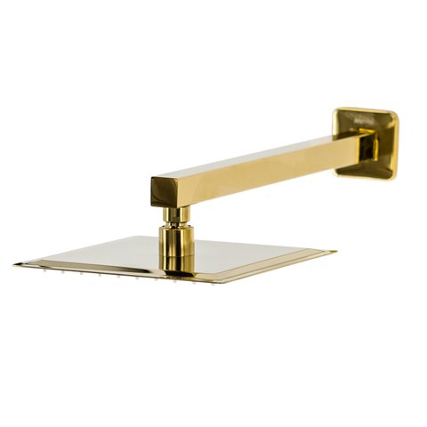Chuveiro Slim de Parede Gold (20x20)cm 17984