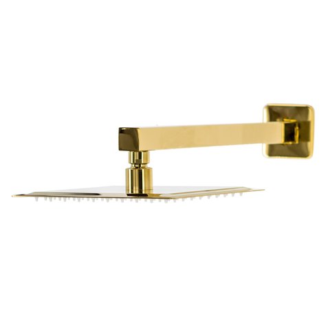 Chuveiro Slim de Parede Gold (20x20)cm 17984