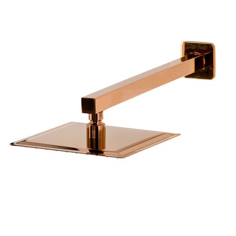 Chuveiro Slim de Parede Rose Gold (20x20)cm 17983