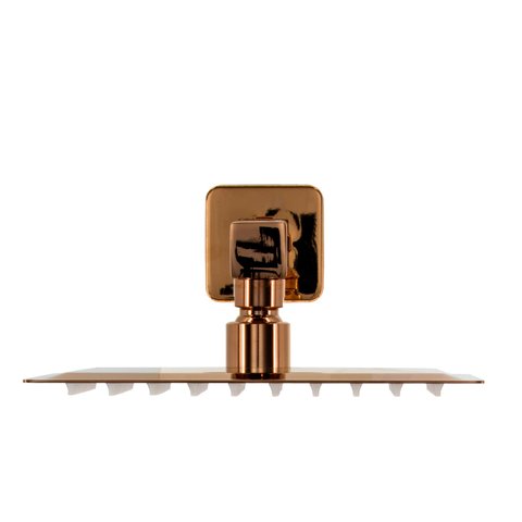 Chuveiro Slim de Parede Rose Gold (20x20)cm 17983