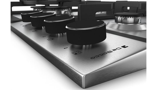 Cooktop Zurique aço inox 60cm 20.07.41206 Debacco