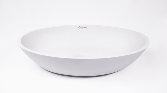 Cuba Blenda de Apoio Oval 48x29x9 Sabbia