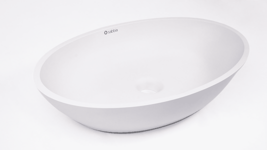 Cuba Blenda de Apoio Oval 48x29x9 Sabbia