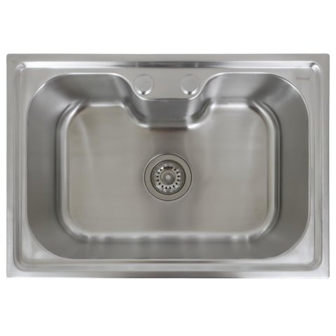 Cuba de Cozinha Arraial 65x44x23 com Dosador de Sabão Inox