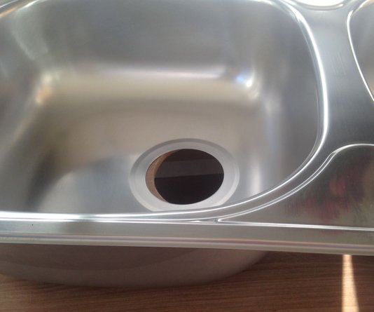 Cuba de Cozinha Dupla 94032.102 Aço Inox Tramontina
