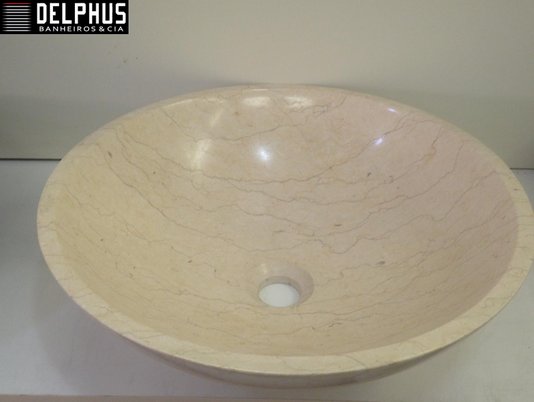 Cuba de Pedra de Apoio 39cm Galala Marble