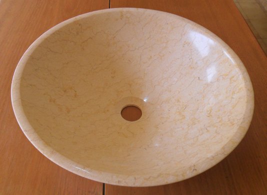 Cuba de Pedra de Apoio 39cm Galala Marble