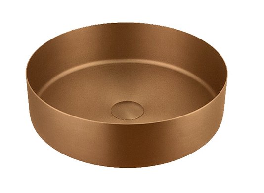 Cuba Inox CUB1031 Rosê Gold Escovado 36x12 Rubinettos