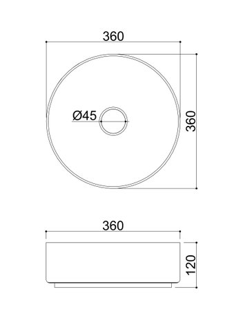 Cuba Inox CUB1032 Dourado Escovado 36x12 Rubinettos
