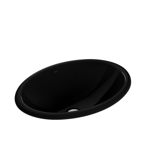 Cuba sobrepor oval preta L.65.95 Deca