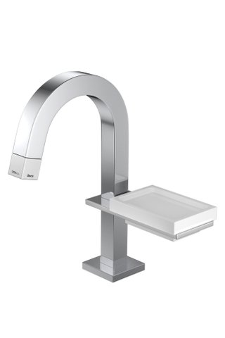 Torneira de mesa bica baixa 1197.C.TUB para lavatório TUBE cromada DECA