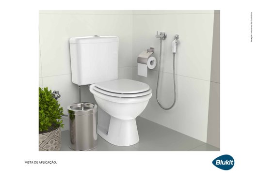 Engate Flexivel em Aço Inox de 2,00 metros BLUKIT