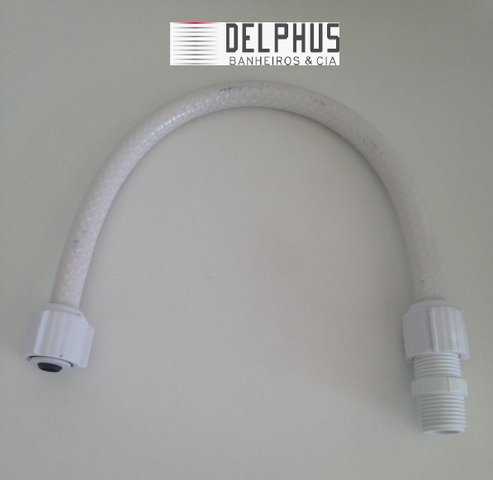  Engate Flexivel Trançado de PVC 1/2 x 40cm Rocco