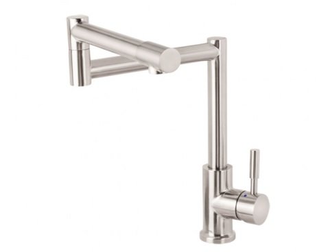 Misturador Monocomando para Cozinha de Mesa Orbit - AÇO INOX DOCOL