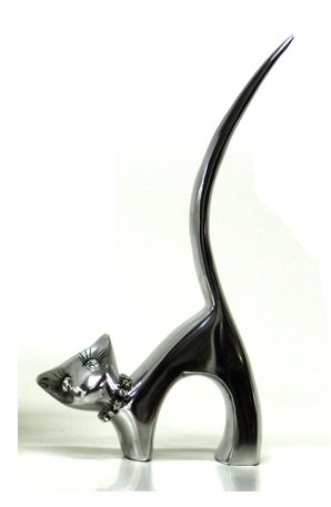 Gato Bichano GG 1310 Com Cristal 26X16X6