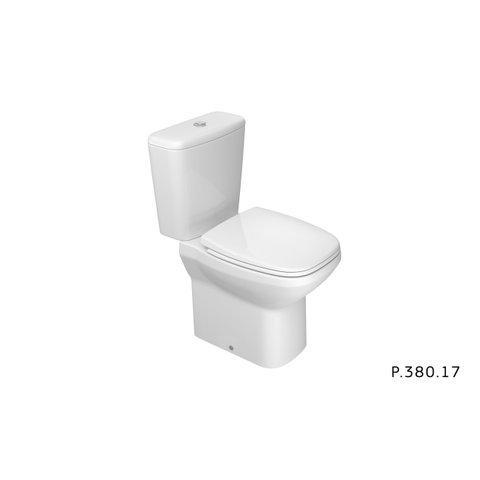 Kit bacia com caixa acoplada KP.380.17 Flex Deca